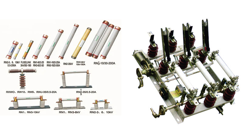 高压负荷开关主要由隔离开关和简单的灭弧装置组成，功能是切断负荷电流和过载电流，保证隔离电源的安全维护。高压负荷开关一般不能切断电流，需要与高压熔断器串联，借助高压熔断器切断电流。高压负荷开关根据不同的结构分为气式.压气式.真空式和SF6式等，操作机构有手动操作.电动等形式。所以说高压负荷开关与熔断器组合优势大。